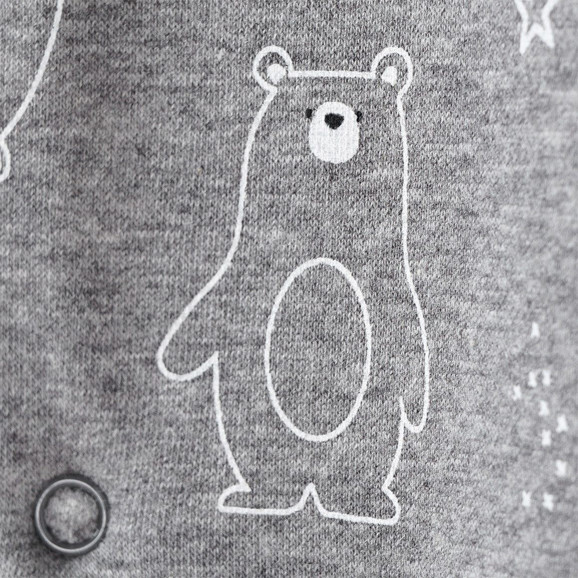 Newborn Overall mit Bären-Allover