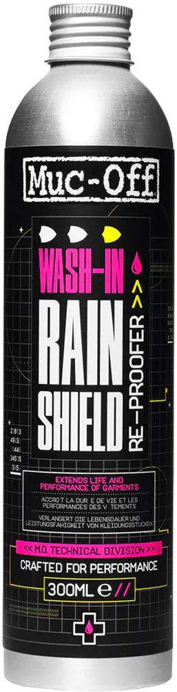 Muc-Off Wash-In Rain Shield Re-Proofer 300ml einwaschbarer Regenschutz kaufen | Bike-Discount