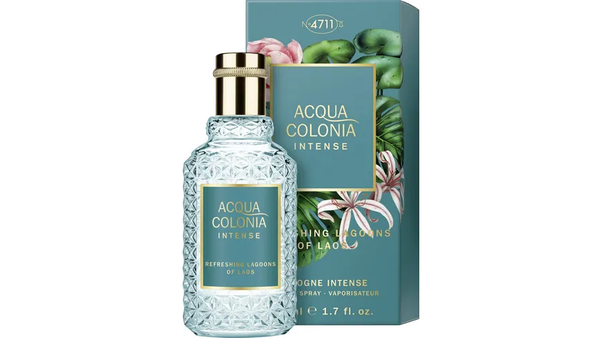 4711 ACQUA COLONIA Intense Refreshing Lagoons of Laos, Eau de Cologne 50 ml