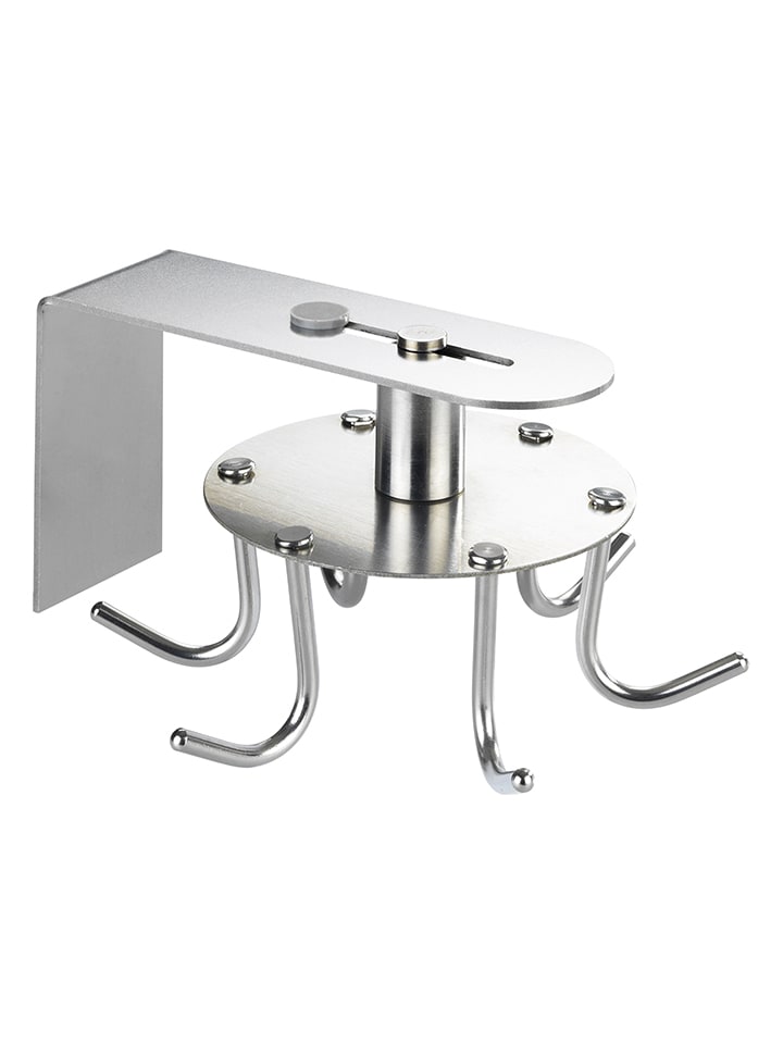 Wenko Hakenleiste in Silber - (B)8,5 x (H)7 x (T)12,5 cm günstig kaufen onesize