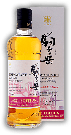 Mars Shinshu Komagatake Single Malt Limited Edition 2021 Mars Shinshu Komagatake Single Malt Limited Edition 2021 Eine rare und elegante Sonderabfüllung. 0,7	 Liter - Vol 48%