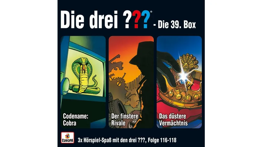 39/3er Box (Folgen 116,117,118)
