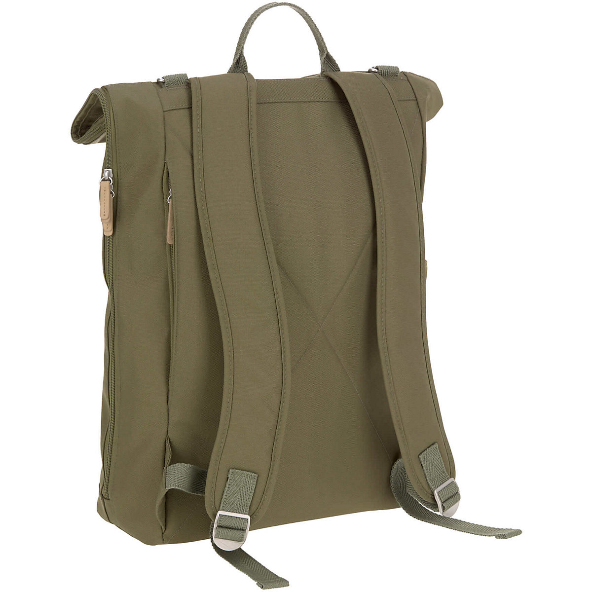 Wickelrucksack Rolltop olive, inkl. Zubehör & Wickelunterlage