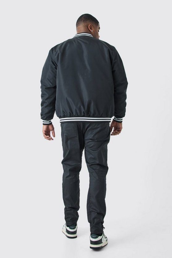 Plus Stretch Skinny Bikerjeans