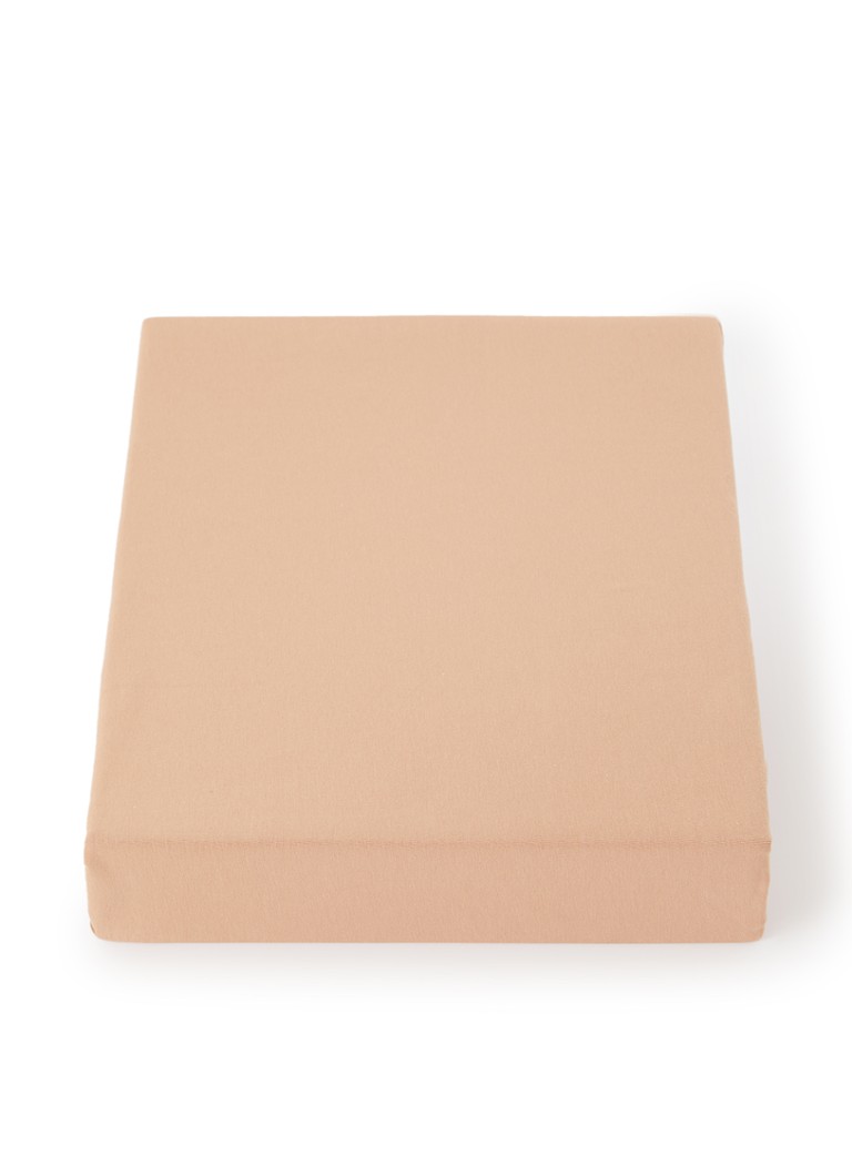Cearșaf cu elastic Vandyck Jersey Supreme, confecționat din țesătură tricotată de bumbac, înălțime colț 30 cm.