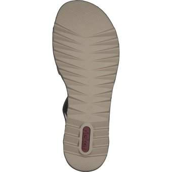 Rieker Keilsandale in beige