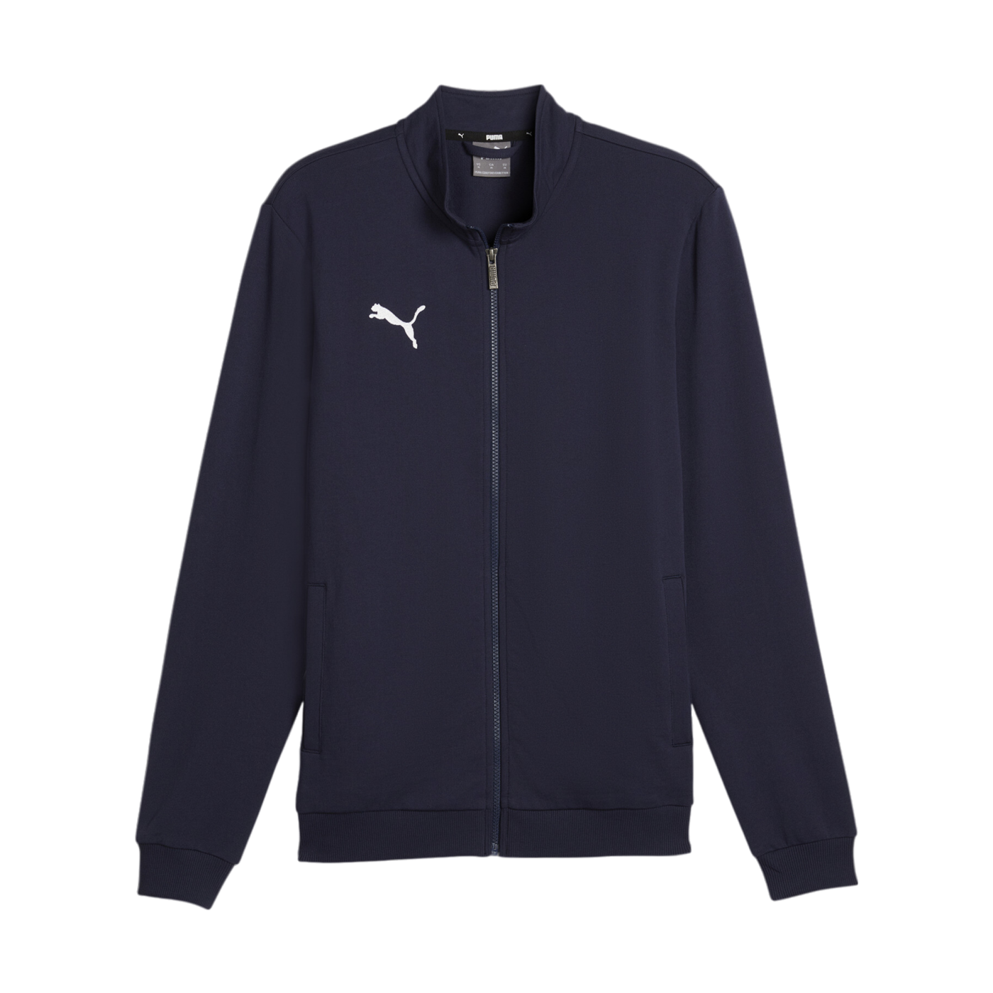 PUMA teamGOAL Casual Trainingsjacke Blau Weiss F06