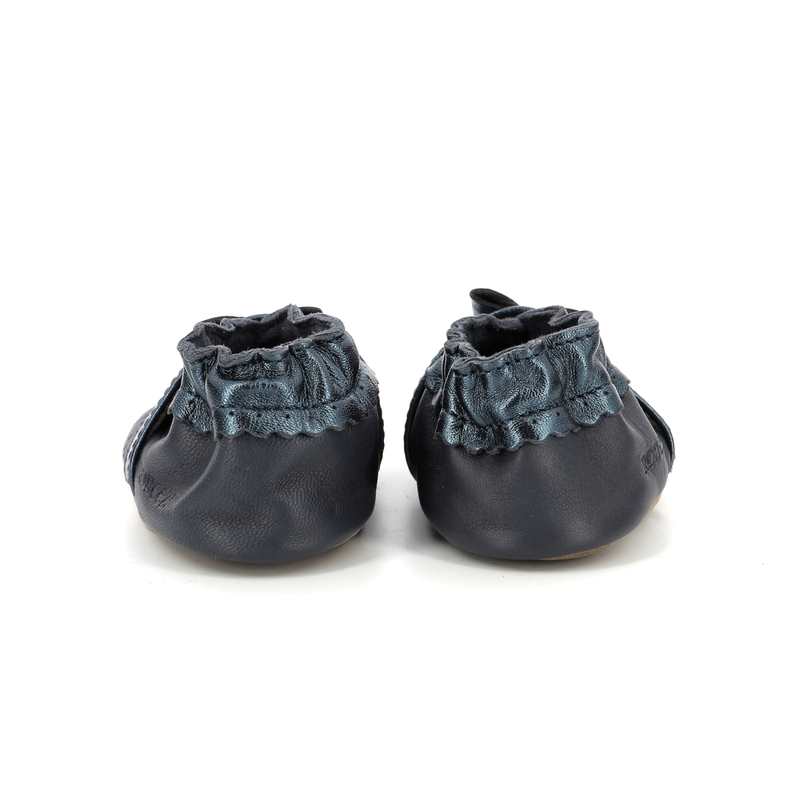Chaussons cuir tannage vegetal Happy Mood