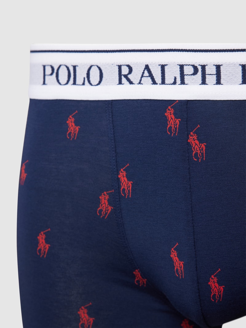Trunks mit Teilungsnähten im 3er-Pack in rot