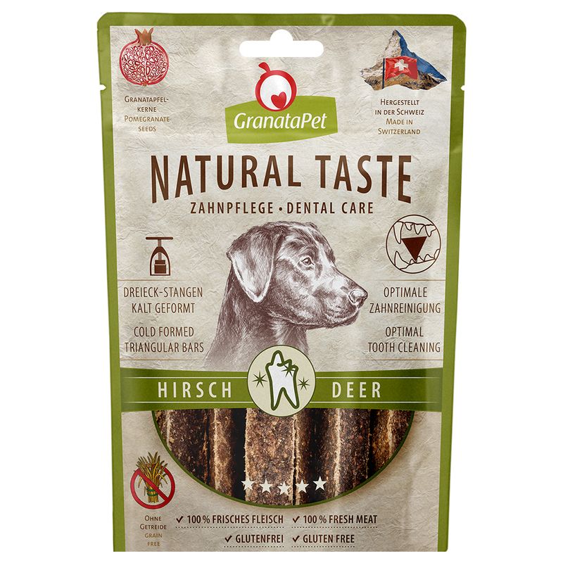 GranataPet Natural Taste Dentrix Hirsch