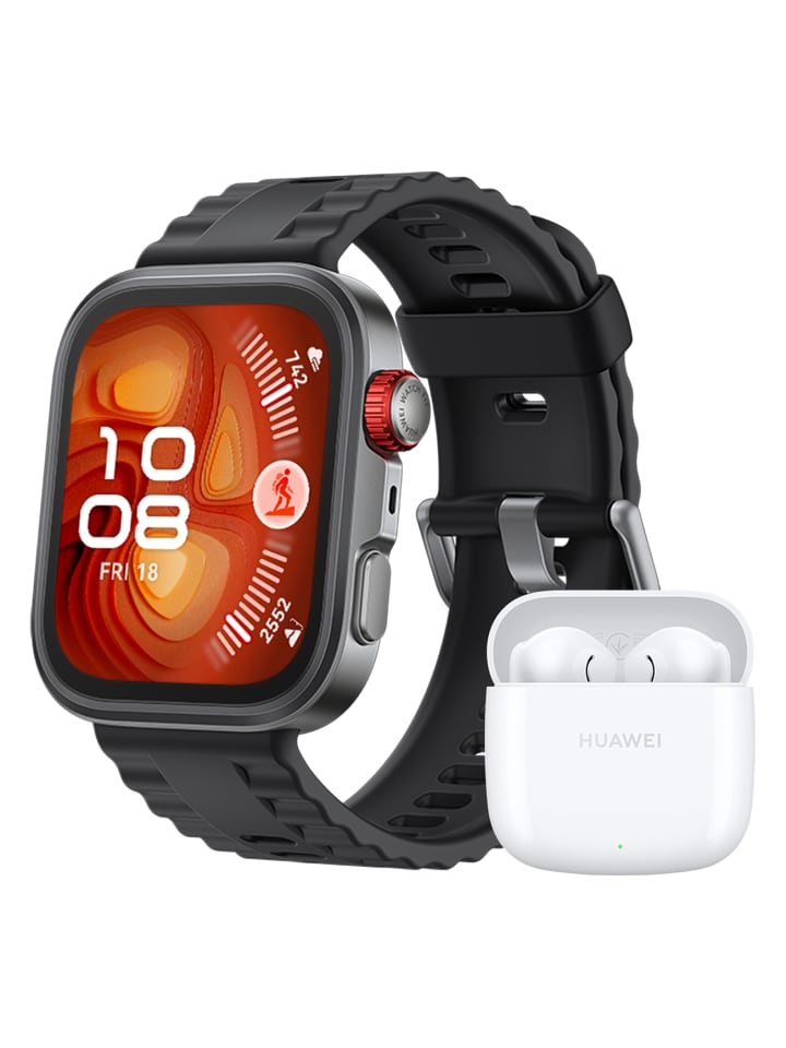 Huawei Smartwatch Watch Fit 4 Pro Bundle in schwarz günstig kaufen onesize