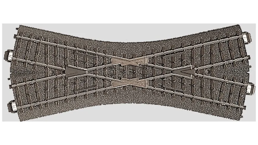 Märklin 24640 - H0 - C-Gleis Kreuzung 188,3 mm 24,3 °