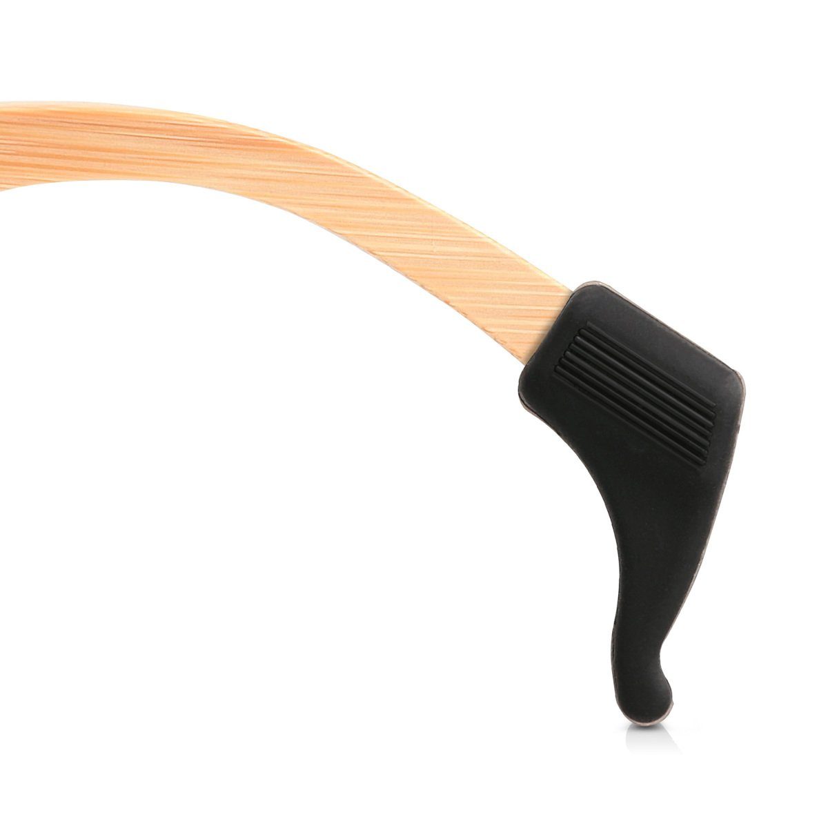 kwmobile Brillenband Antirutsch Halter für Brillenbügel Set, 4x S Ohrbügel Silikon Haken für Brille - Sportbügelenden Ohrhaken