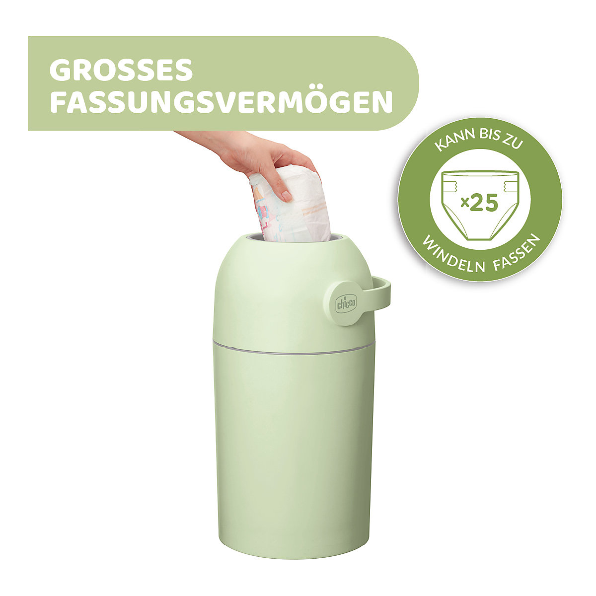 Windeleimer Odour, Off Green