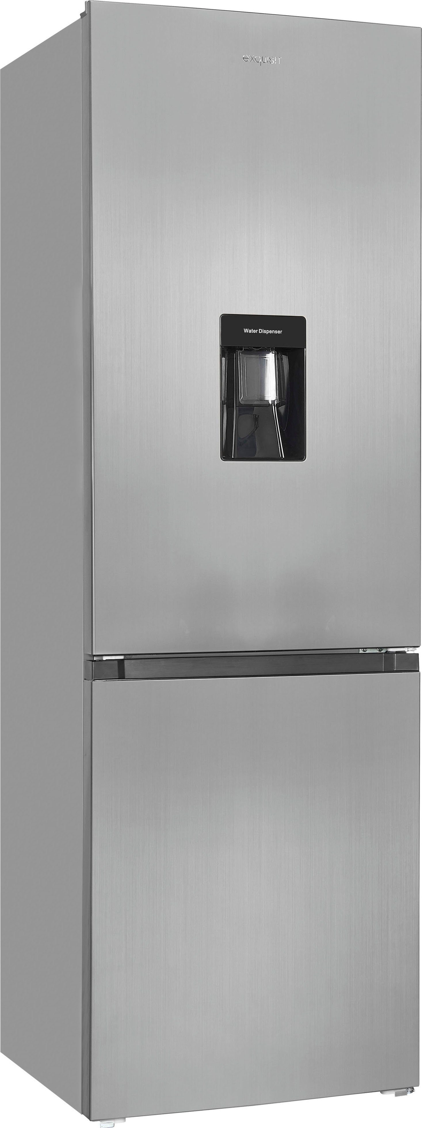 exquisit Kühl-/Gefrierkombination KGC320-95-E-WS-040C, 185,8 cm hoch, 60 cm breit