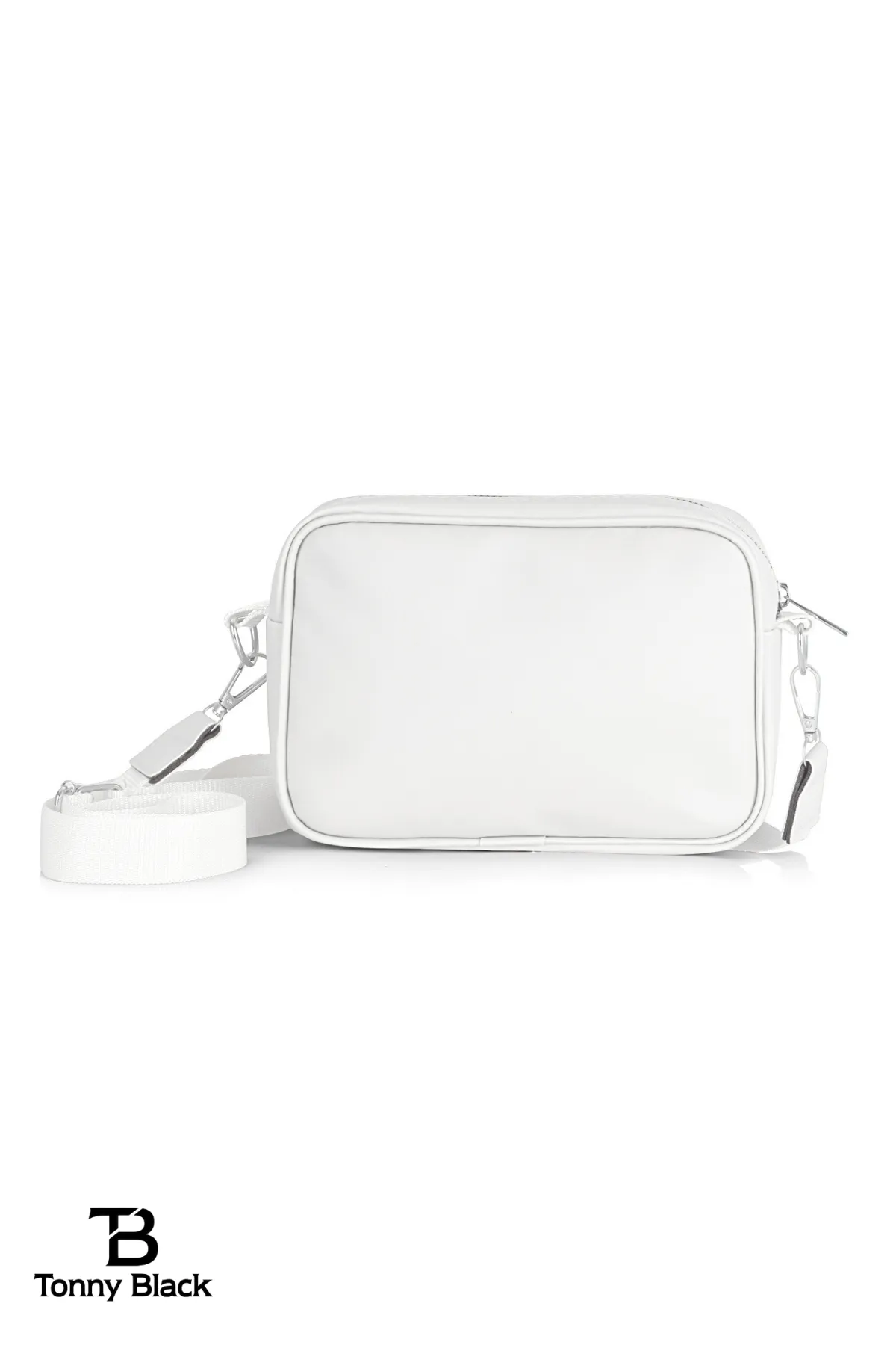 Tonny Black  Original Damen-Umhängetasche mit bequemem Säulengurt, diagonal verstellbarem Gurt und zwei Ösen, wasserdicht