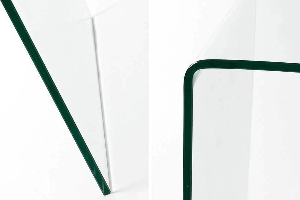 riess-ambiente Schreibtisch FANTOME 120cm transparent, Arbeitszimmer · Glas · Modern Design · Home Office