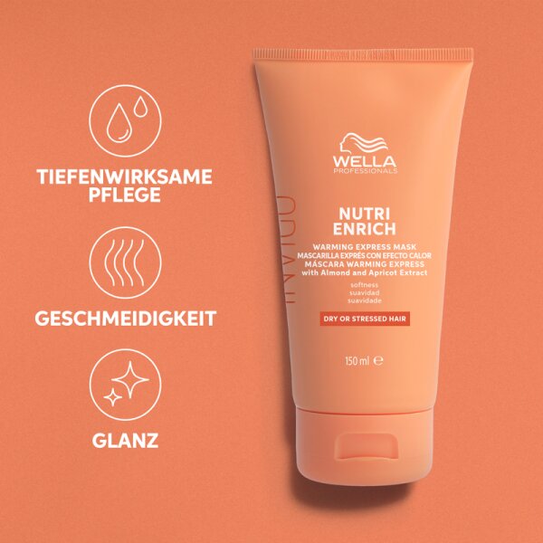 Wella Professionals Invigo Nutri-Enrich Warming Express Haarmaske