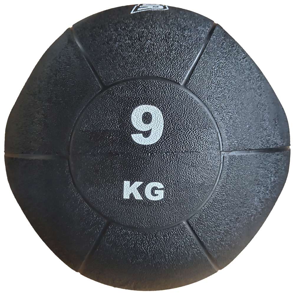 SPORTINATOR Premium Medizinball mit Griffe 9kg