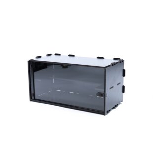 Black Paint Rack: Vitrine