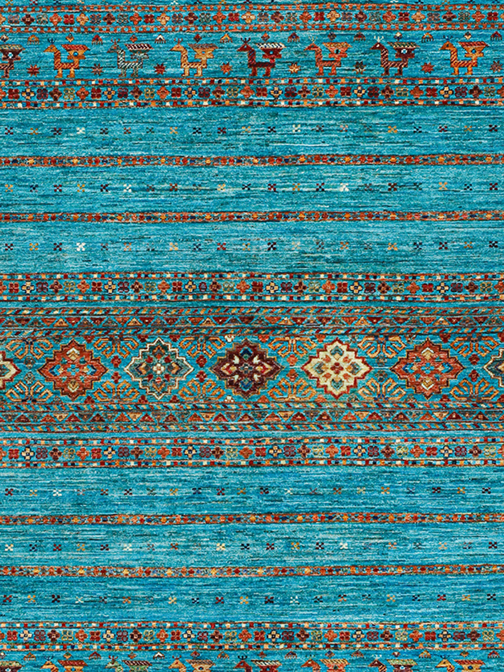 Chobi Schal ca. 210 x 306 cm, Unikat / Einzelstück