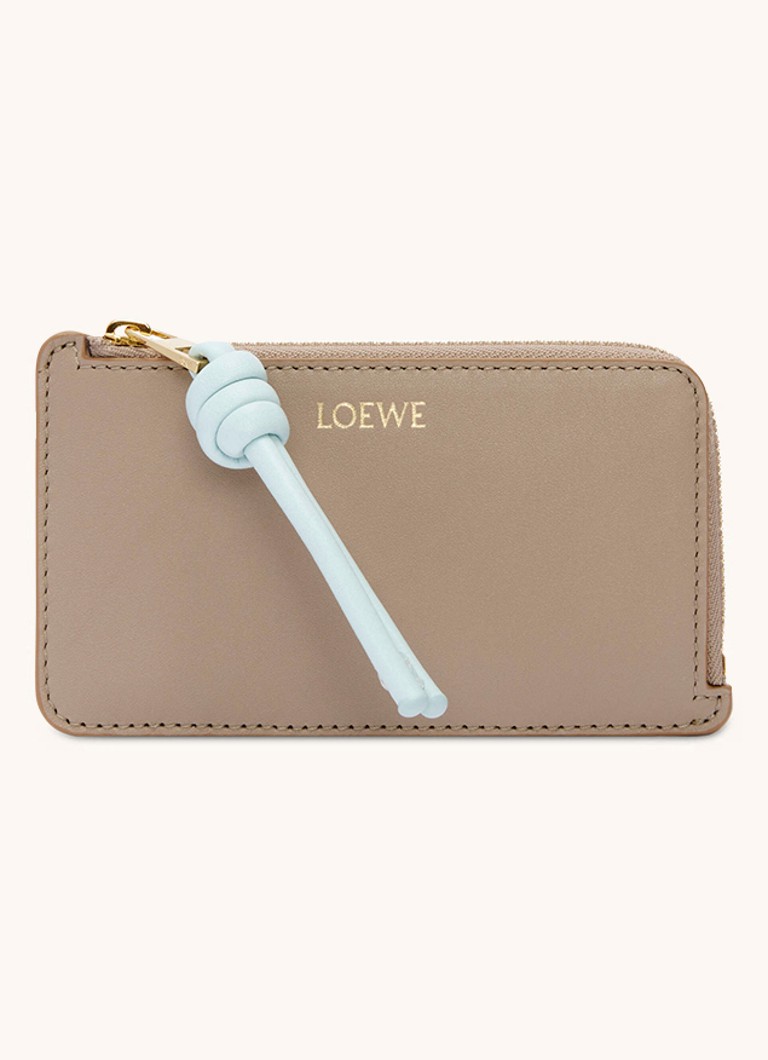 Porta-cartões LOEWE Knot em pele de vitelo