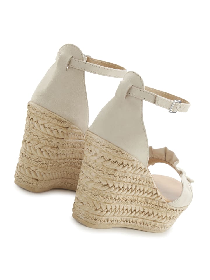 LASCANA Sandalette in beige günstig kaufen