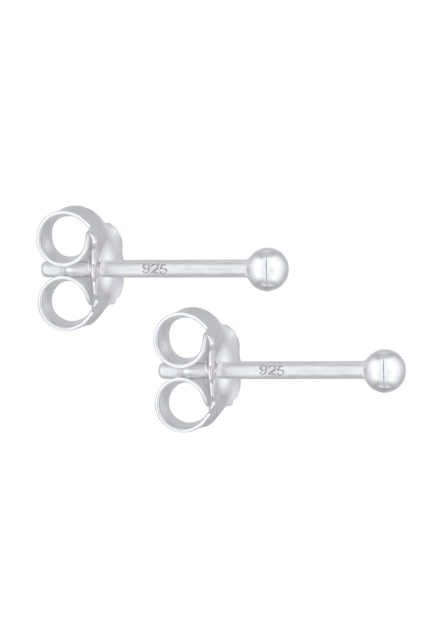 Elli Ohrringe Ohrstecker Kugel Klassisch Rund 925 Silber