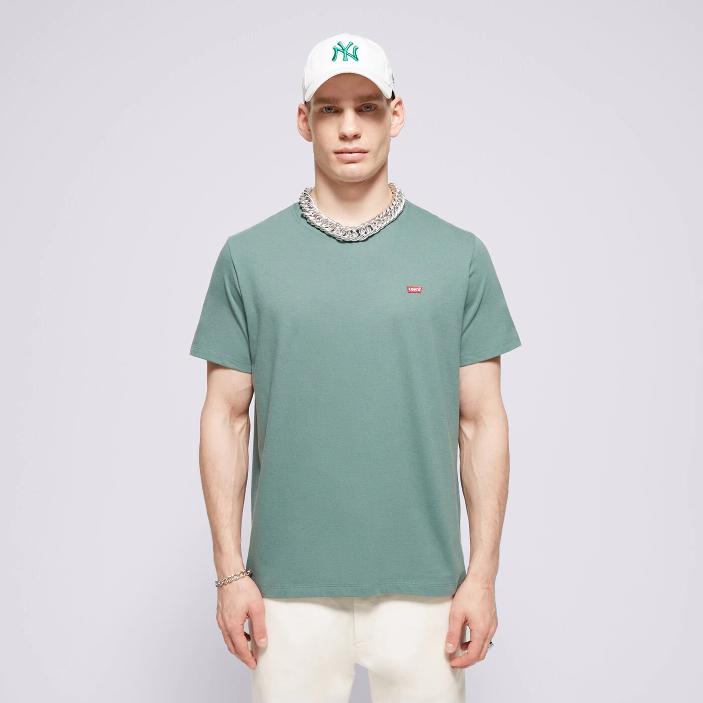 LEVI'S T-SHIRT SS ORIGINAL HM TEE GREENS Grün