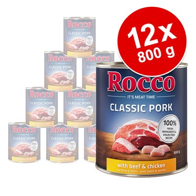 Sparpaket Rocco Classic Pork 12 x 800 g