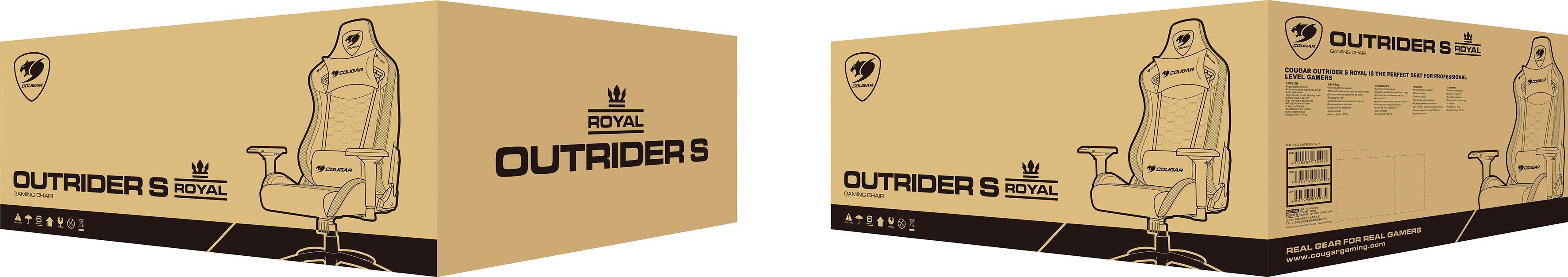 Cougar Gaming-Stuhl Outrider S Royal