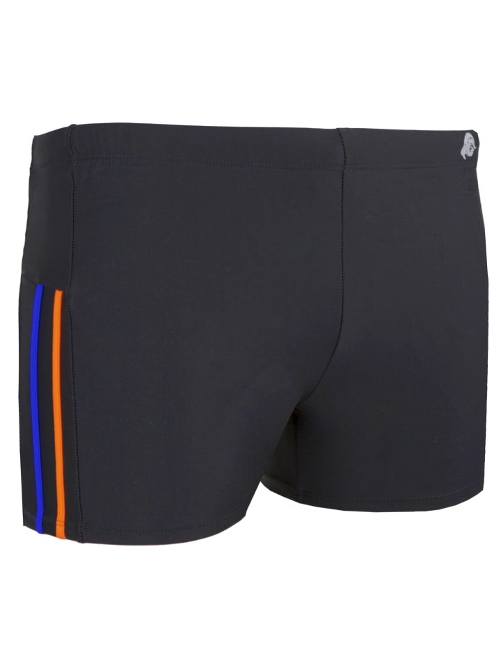 GUGGEN MOUNTAIN Badehose Widder in Orange-Blau günstig kaufen