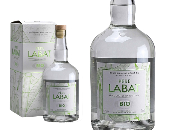 Rhum Père Labat Blanc Bio 52° Sous étui