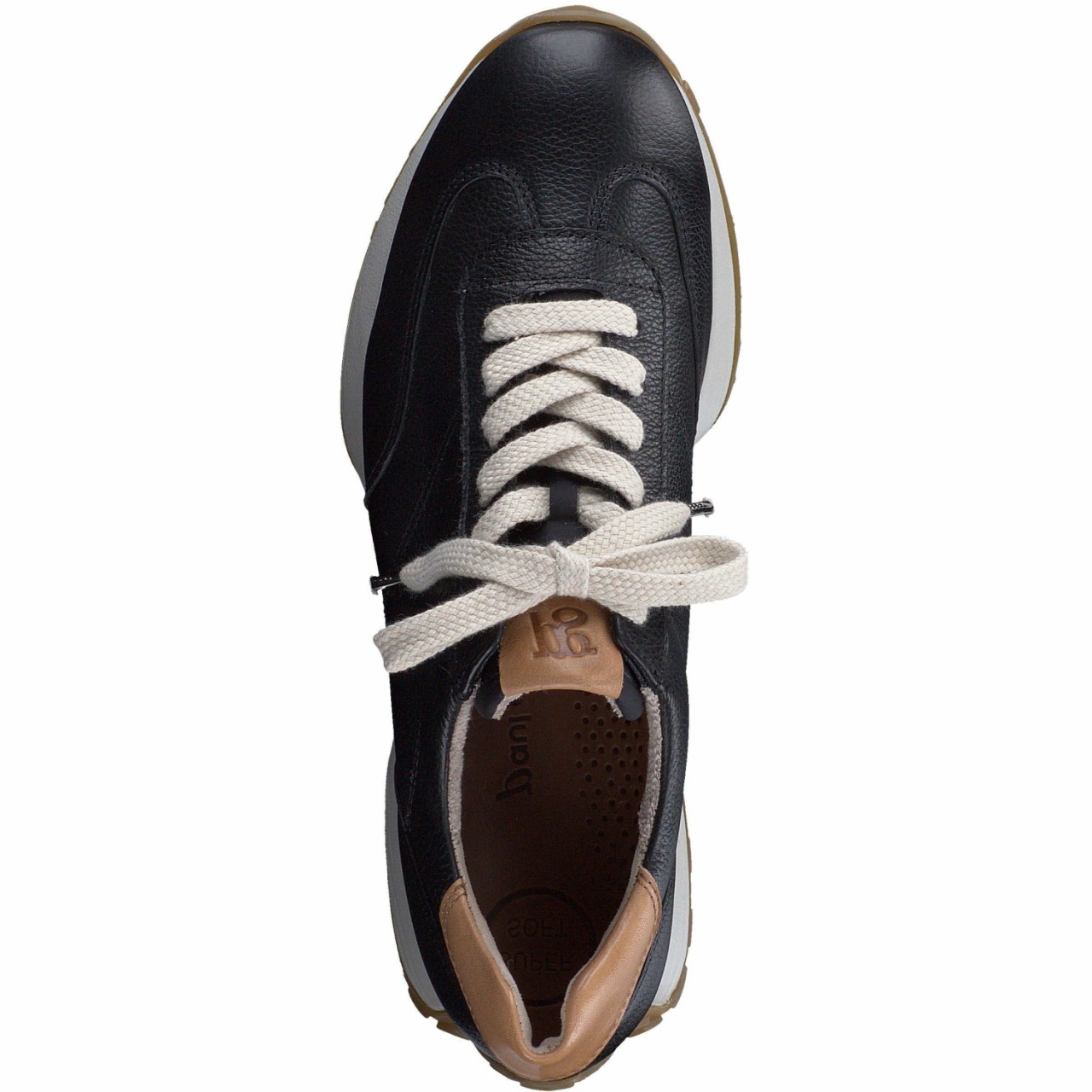 PAUL GREEN Komfort Schnürer schwarz Sneaker