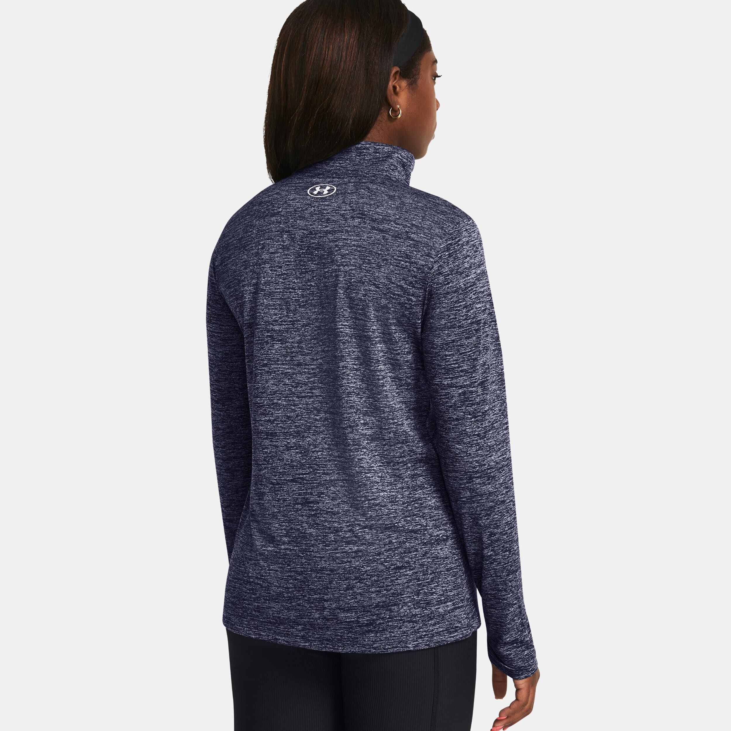 Tech Twist Warmup 1/2 Zip Longsleeve Damen - Blau