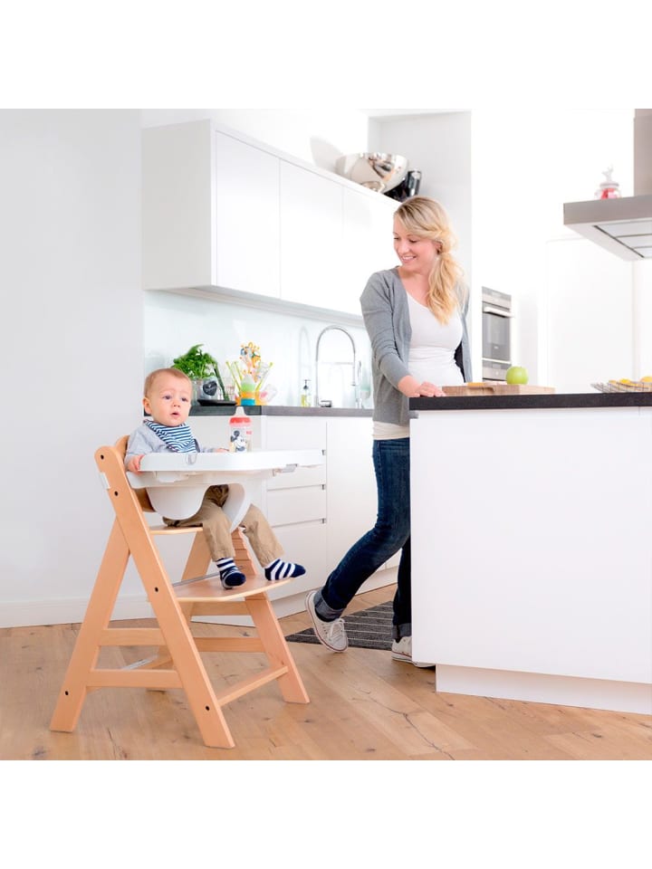 Hauck Alpha Tray - 2-teiliges Essbrett & Tisch für Alpha in weiss günstig kaufen onesize