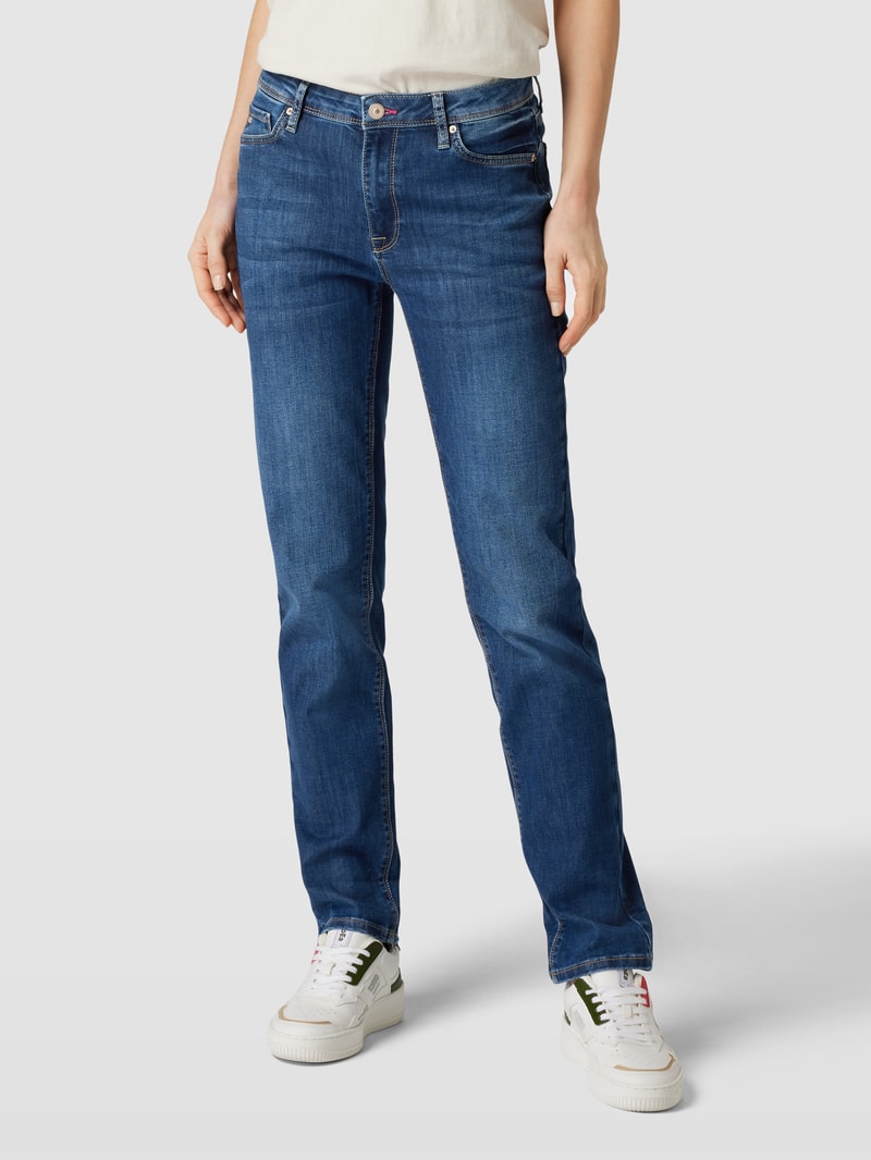 Jeans im 5-Pocket-Design Modell 'LEYLE' in blau