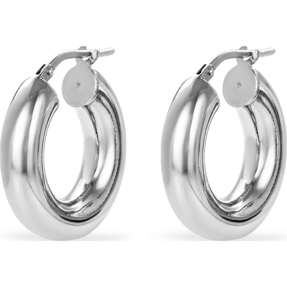 FAVS Créoles 925 Argent Boucles d'oreilles