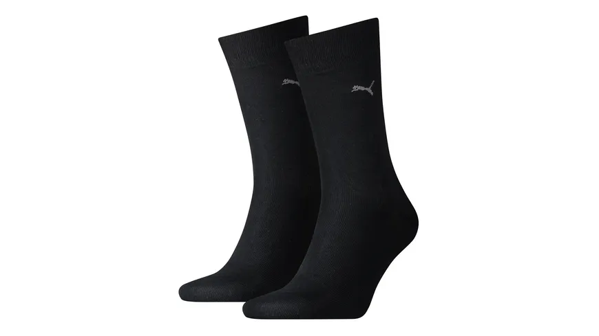 PUMA Herren Socken Classic 2er Pack black