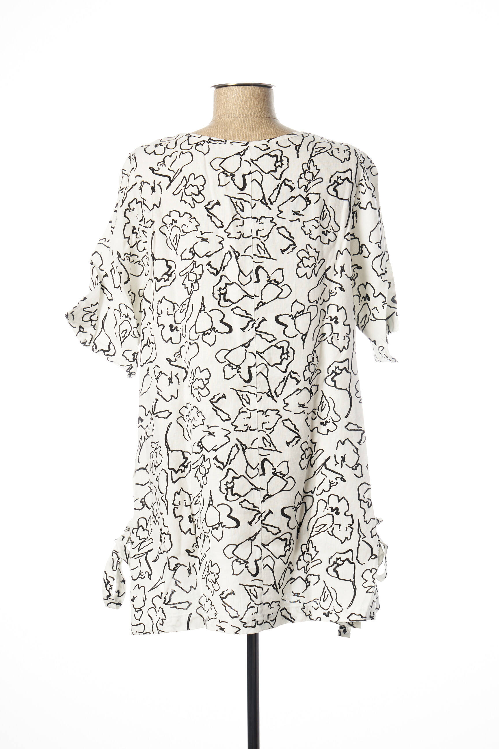 G Oze Tuniquemanchelongue Femme couleur blanc