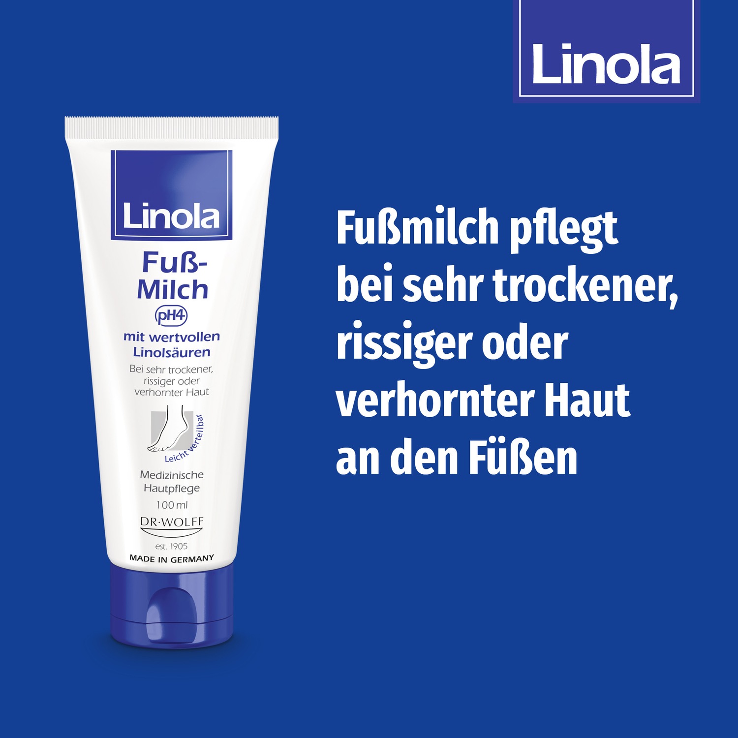 Fuß-Milch