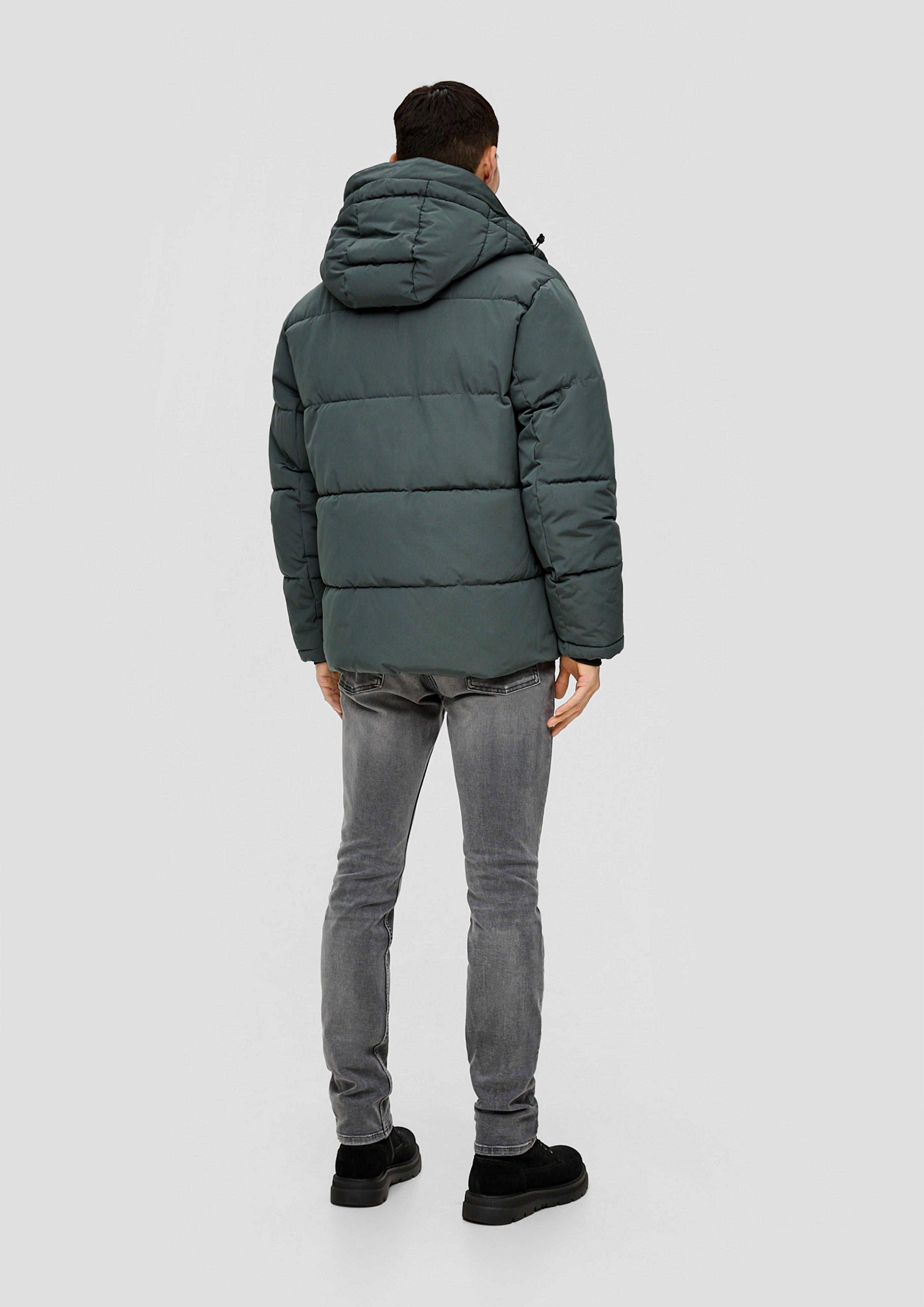 Steppjacke mit Schriftprint  2132004-7909