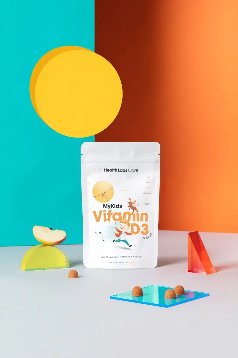 Health Labs Care, MyKids D3-vitamin, veganske D3-vitaminvingummier til børn