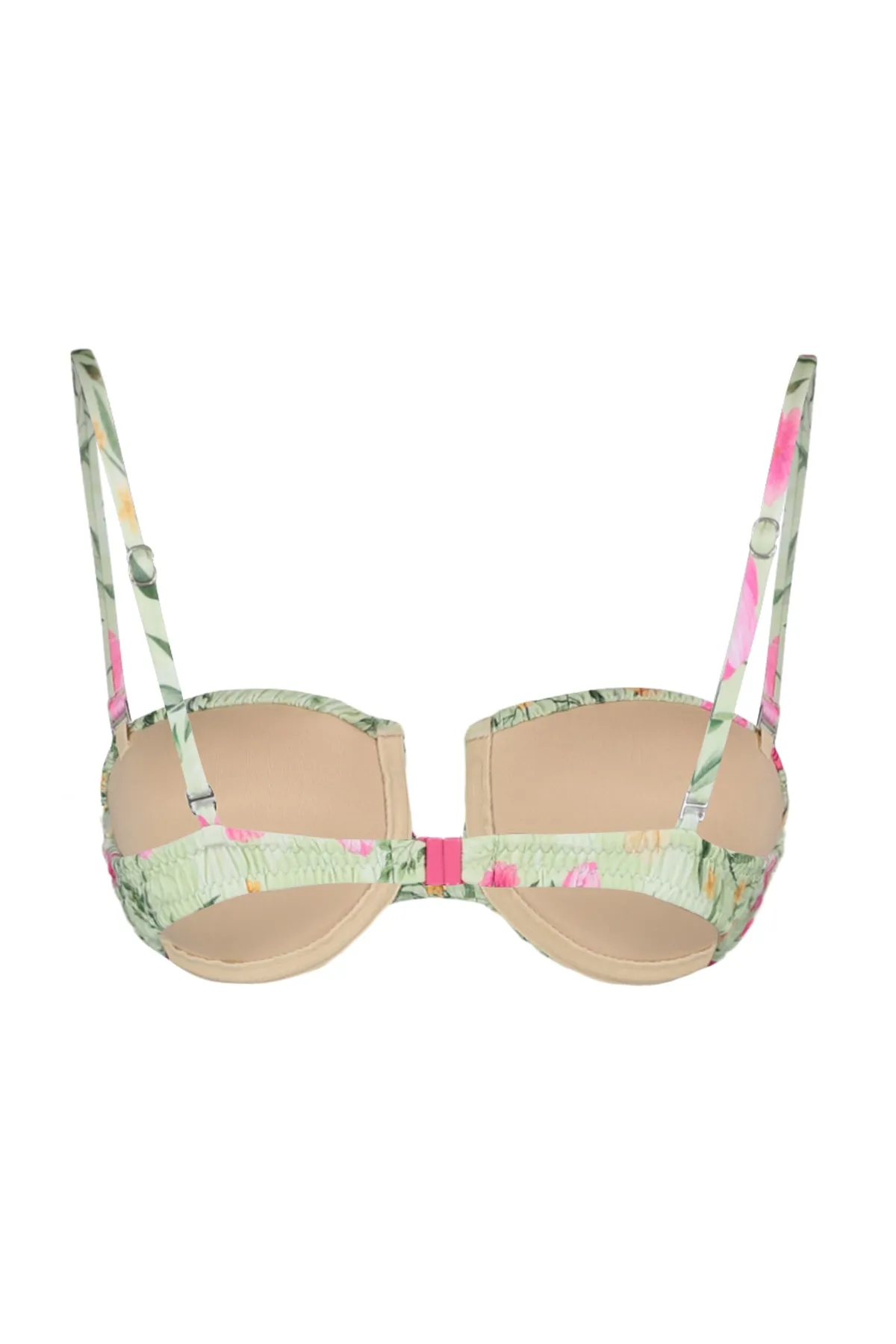 Trendyol Collection  Mehrfarbiges Gype-Bikinioberteil mit Blumenmuster TBESS22BU0288