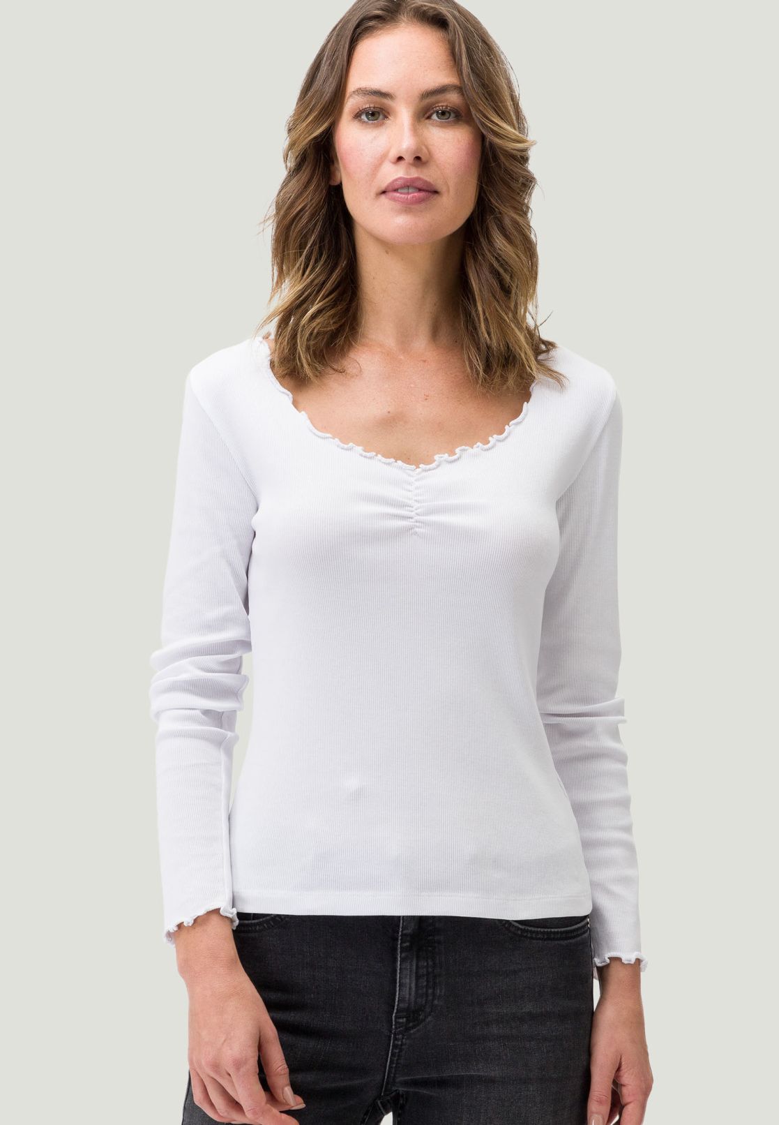 Shirt mit Knopfleiste