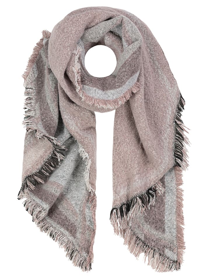 Eight2Nine Schal in Rosa/ Grau - (L)240 x (B)70 cm günstig kaufen onesize