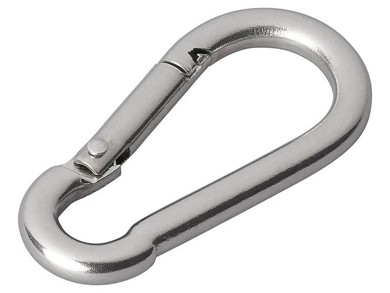 ProPlus Edelstahl Karabinerhaken 50 mm