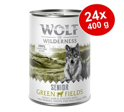 Sparpaket Wolf of Wilderness Senior 24 x 400 g