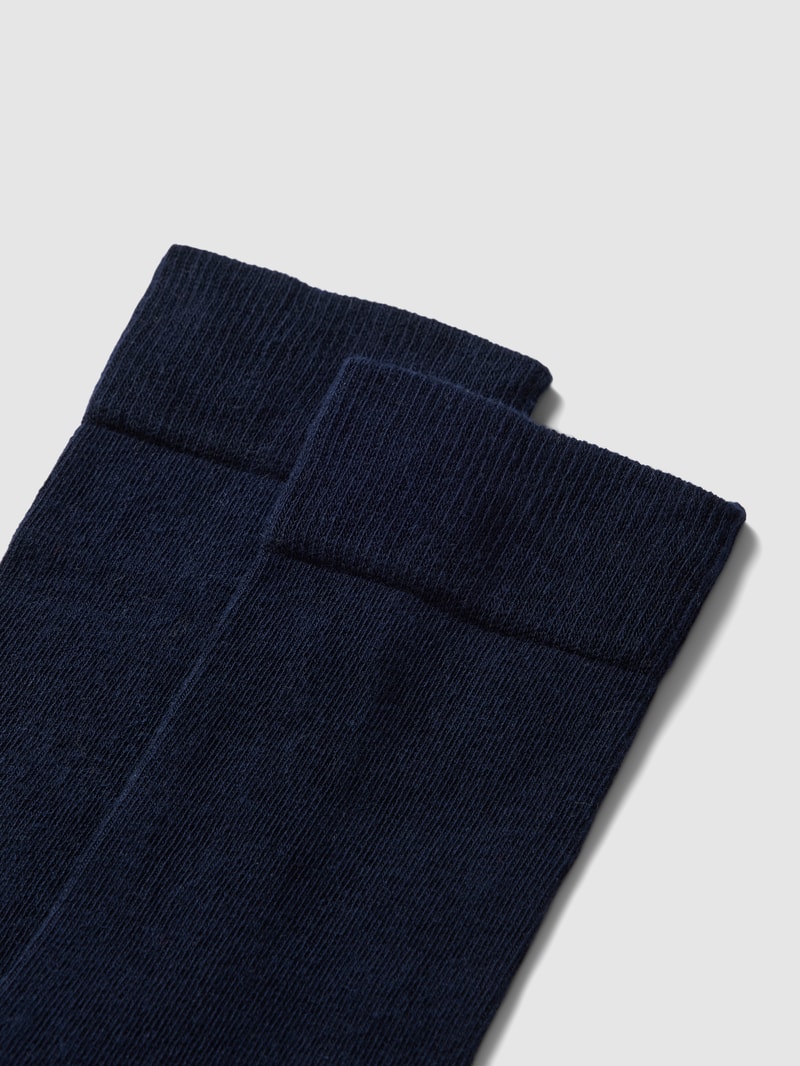 Socken aus Bio-Baumwolle im 2er-Pack in dunkelblau
