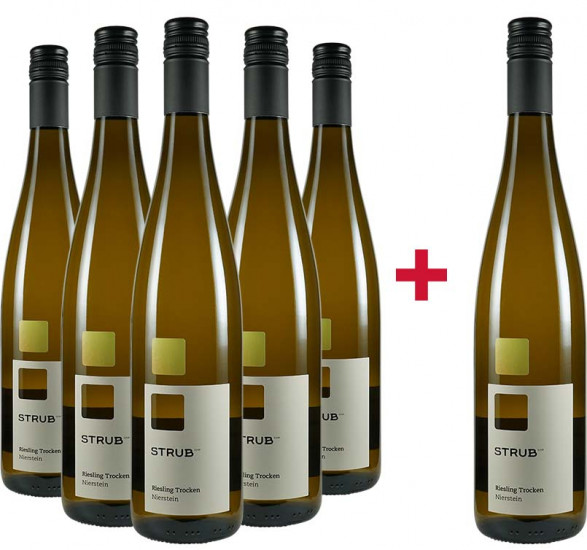 5+1 Paket Nierstein Riesling trocken - Weingut Strub 1710
